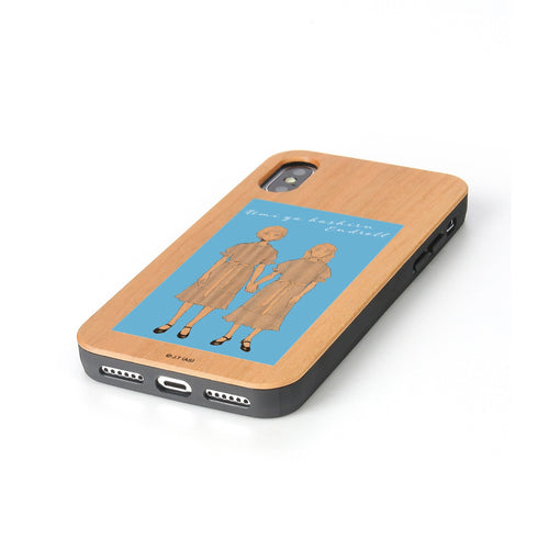 『海が走るエンドロール』ウッドiPhoneケース